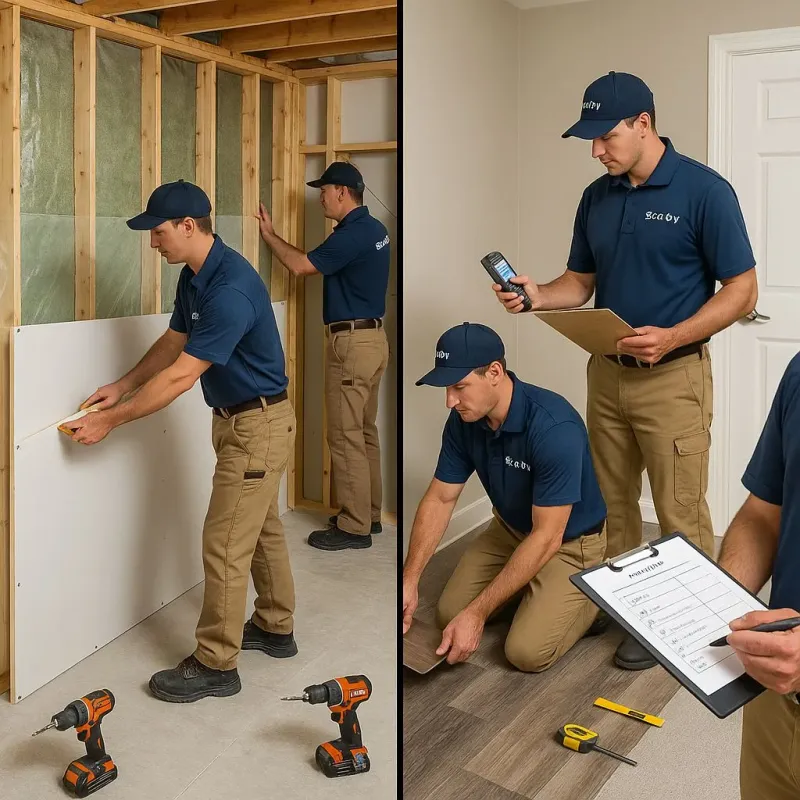 Repairs and Reconstruction process in Belmont, NH