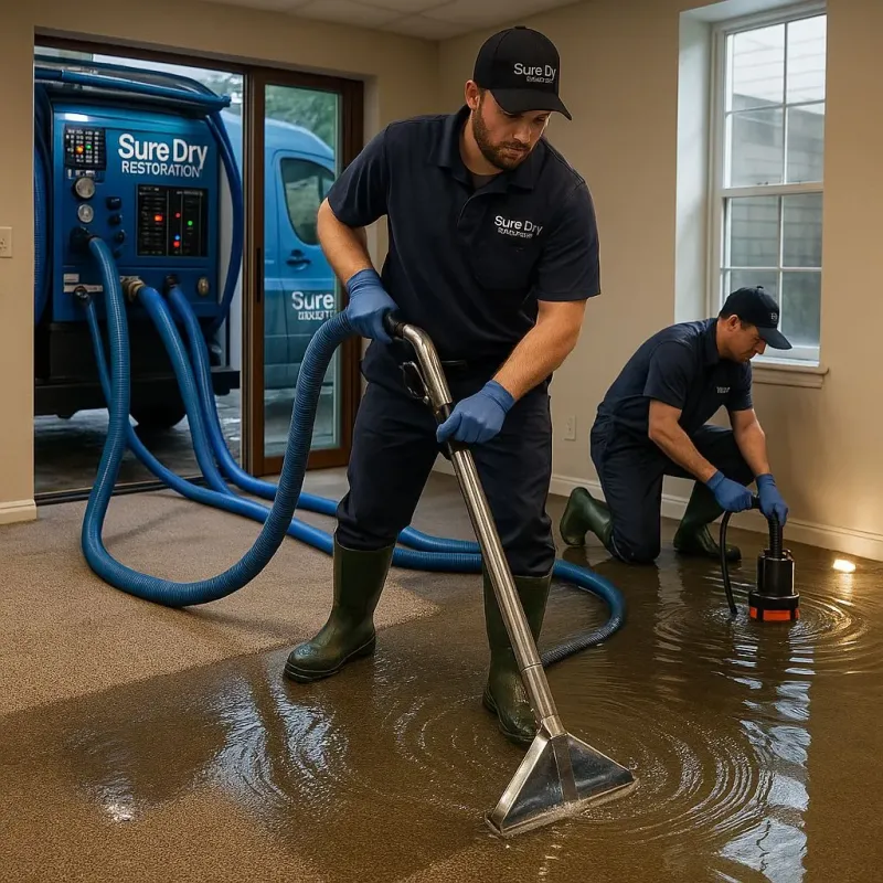 Water Extraction and Removal process in Belmont, NH